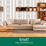 Timeless Grace” Vertical Ornamental Wallpaper (Free Shipping - Free Installment)