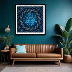 Subhanallah wabi hamdi frame