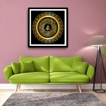 Arabic calligraphy frame